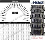 МОТО ГУМА ВЪНШНА 130/80-17 65R TL/TT ENDURO TRAIL XT+ DAKAR МИТАС-3